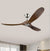 Big Size Wood Ceiling Fan 52 60 70inch 110V 220V  Industrial Vintage Wooden Fans With No Light Remote Control Wood Fans For Home
