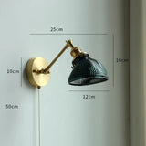IWHD Ceramic Nordic Modern Wall Lamp Beside Pull China Switch Bathroom Mirror Stair Light Copper LED Wall Sconce Luminaria