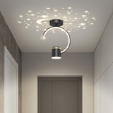 Mini Aisle LED Chandelier For Porch Corridor Hallway Lamps Star Decoration Kitchen Gallery Bedroom Villa Office Indoor Lights