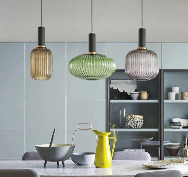 Modern Nordic Glass Pendant Lights Fixtures For Dining Room Bar Restaurant Deco Hanging Lamp Bedside Suspension Lighting