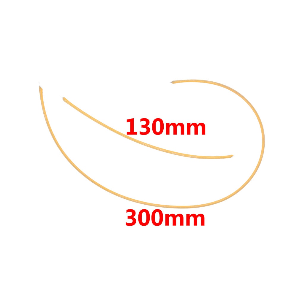 10pcs DC3V 130mm 300mm Warm Retro Edison Bulb LED Filament Lamp Parts LED Diodes Flexible Filament For Christmas Decorative Lamp