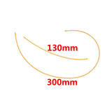 10pcs DC3V 130mm 300mm Warm Retro Edison Bulb LED Filament Lamp Parts LED Diodes Flexible Filament For Christmas Decorative Lamp