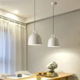 Denmark Bell Shape Pendant Light Modern dining room Hanging lamp Resin Fixtures Living Room Loft Industrial Home Decor's Luminaire