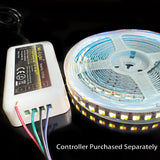LED Strip Dual White Warm White 2 in 1 Chip 5050 LED Tape CCT Color Temperature Ajustable DC12V/24V Waterproof 60leds 120leds