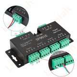 Signal Amplifier Repeater for WS2812B WS2811 WS2813 RGB Addressable LED Pixel Strip Programmable Matrix Panel Light