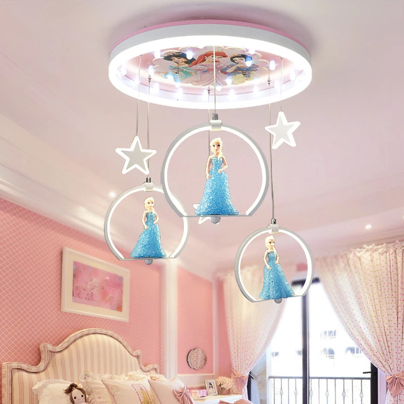 Nordic kids bedroom decor led lights for room indoor chandelier lighting chandeliers ceiling lamps for living room decoration
