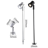 Dimmable LED Spotlights Mini led ceiling Down lights 1W 3W AC85-265v DC12V Light bulbs for cabinet counter showcase spot