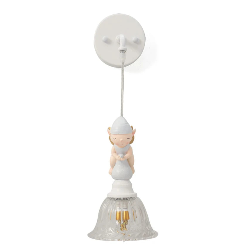 Butterfly Fairy American Children's Room Wall Lamp Nordic Girl Boy Bedroom Study Hallway Cartoon Modern Simple Decors Wall Lights