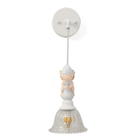 Butterfly Fairy American Children's Room Wall Lamp Nordic Girl Boy Bedroom Study Hallway Cartoon Modern Simple Decors Wall Lights
