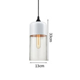 Nordic Modern LED Pendant Lights Fixtures Bedroom Dinning Living Room Light Wood Color Glass Hanging Lamp Luminaria