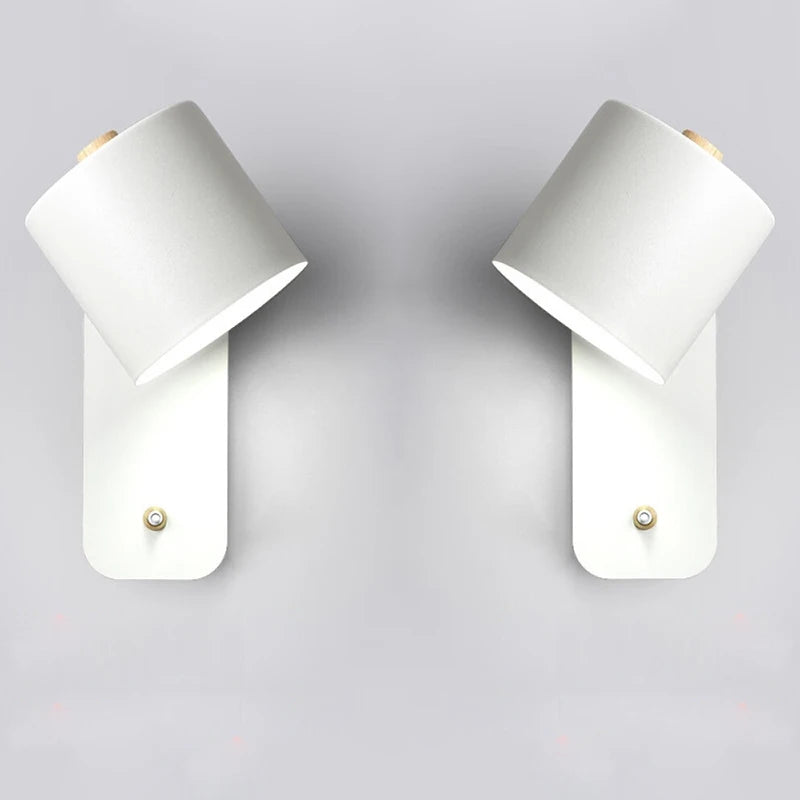 Led Wall Lamps Indoor Lights Staircase Lighting Nordic Modern Bedroom Sconce Home Decors For Living Room With Switch Wall Lamp