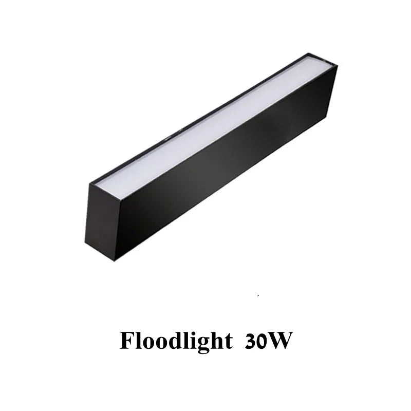 DIMMABLE LED Ceiling Lights Line Lamp AC85-265V 10W 20W 30W 40W Line Lamp LED Spot light Concrete Surface Mounted Ceiling Lights
