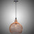 Electroplating modern  metal cage pendant lamp,vintage  rose gold birdcage creative hanging lamp for restaurant living room