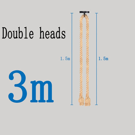 Vintage Hemp Rope Pendant Light Retro Loft Industrial Hanging Lamp Creative Country Style Edison Bulb Lamp Home Light Decoration