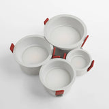 Dimmable Recessed Deep Glare LED Downlights 7W 12W 15W 20W LED Ceiling Spot Lights AC85~265V LED Ceiling Lamps Indoor Lighting