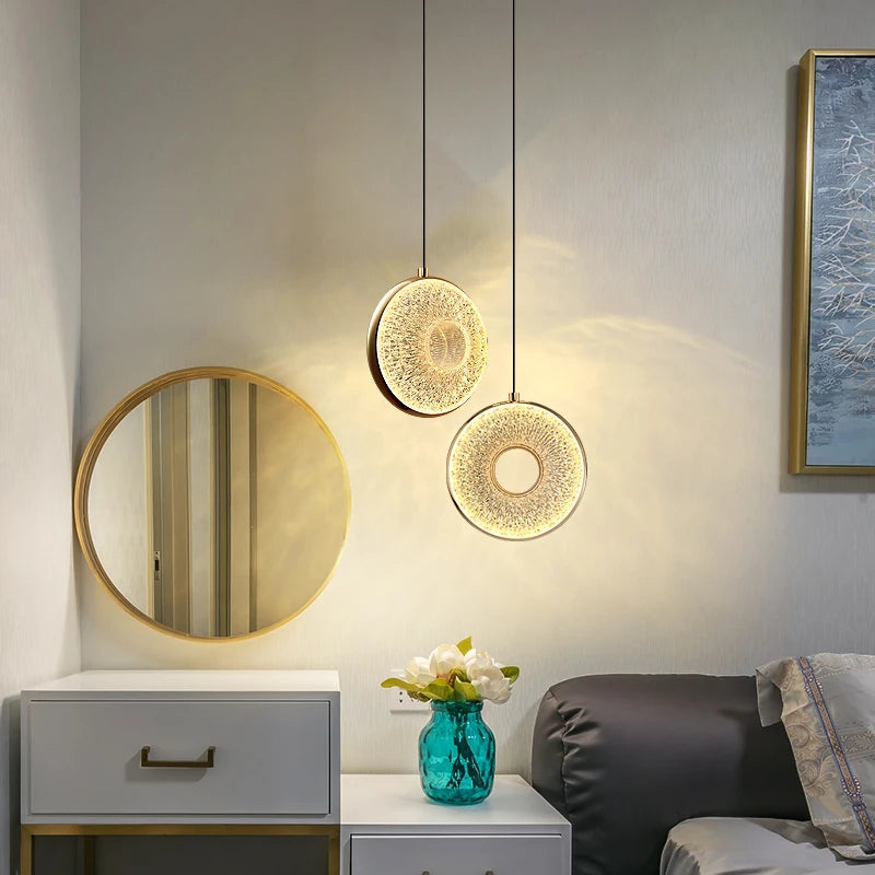 LED Pendant Lights Nordic Indoor Lighting For Home Dining Tables Living Room Decoration Bedroom Bedside Bed Hanging Lamp