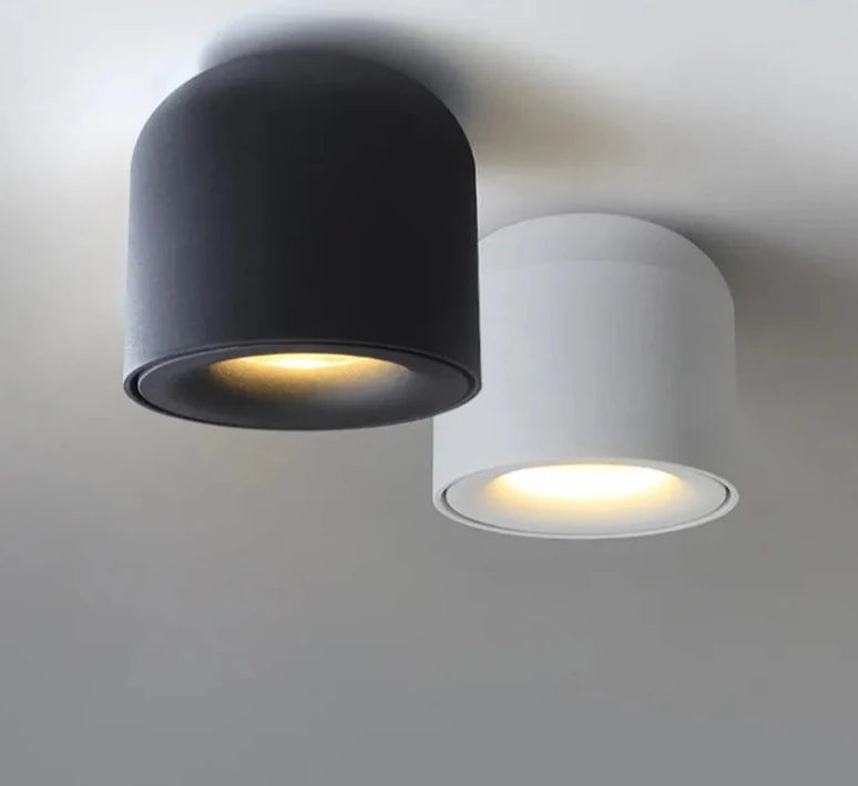 Aisilan Surface Mounted LED Downlight Ceiling Light CREE 7W 9W CRI97 Matte Aluminum COB Spot Light For Living Room Kitchen