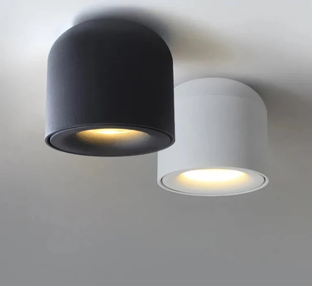 Aisilan Surface Mounted LED Downlight Ceiling Light CREE 7W 9W CRI97 Matte Aluminum COB Spot Light For Living Room Kitchen