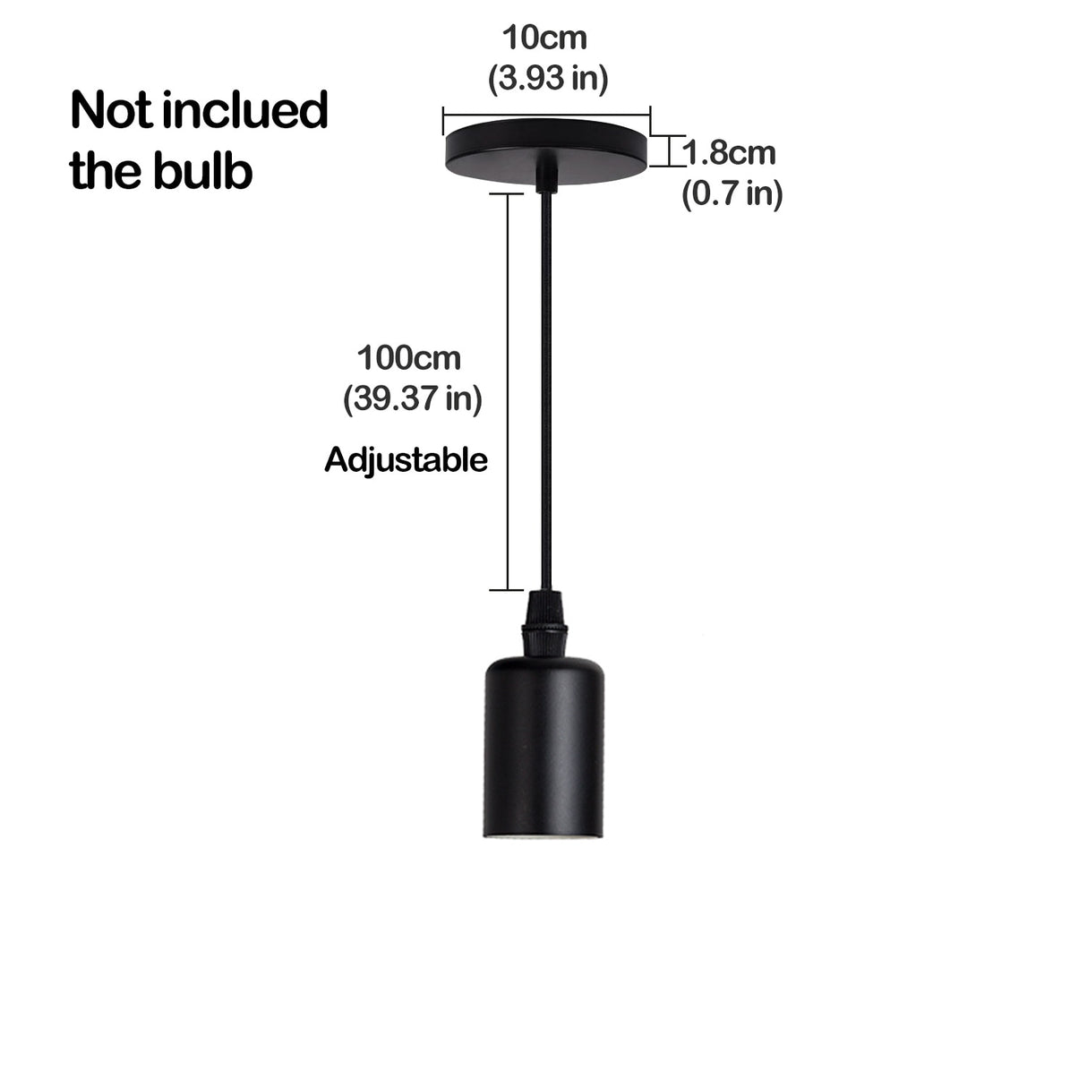 Retro Industrial Pendant Light Nordic Black Metal Cage Lighting Fixtures Iron Loft Cage Kitchen Vintage Adjustable Hanging Lamps