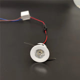 1w mini spot light AC 110v 220v dimmable for ceiling 3W Recessed lamp Home Under Cabinet Lights led white spot light fixture