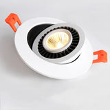 360° Rotating LED Recessed Spotlight - Dimmable Ceiling Downlight (5W-10W)