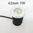 Waterproof led light garden underground 3W 5W 10W 15W IP68 Outdoor Buried Garden Path Spot Recessed Inground Lighting 220V DC12V