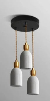 Nordic Modern Ceramic Pendant Lights Fixtures Bedroom Living Room Light Hang lamp Vintage Hanging Lamp Luminaire Lighting