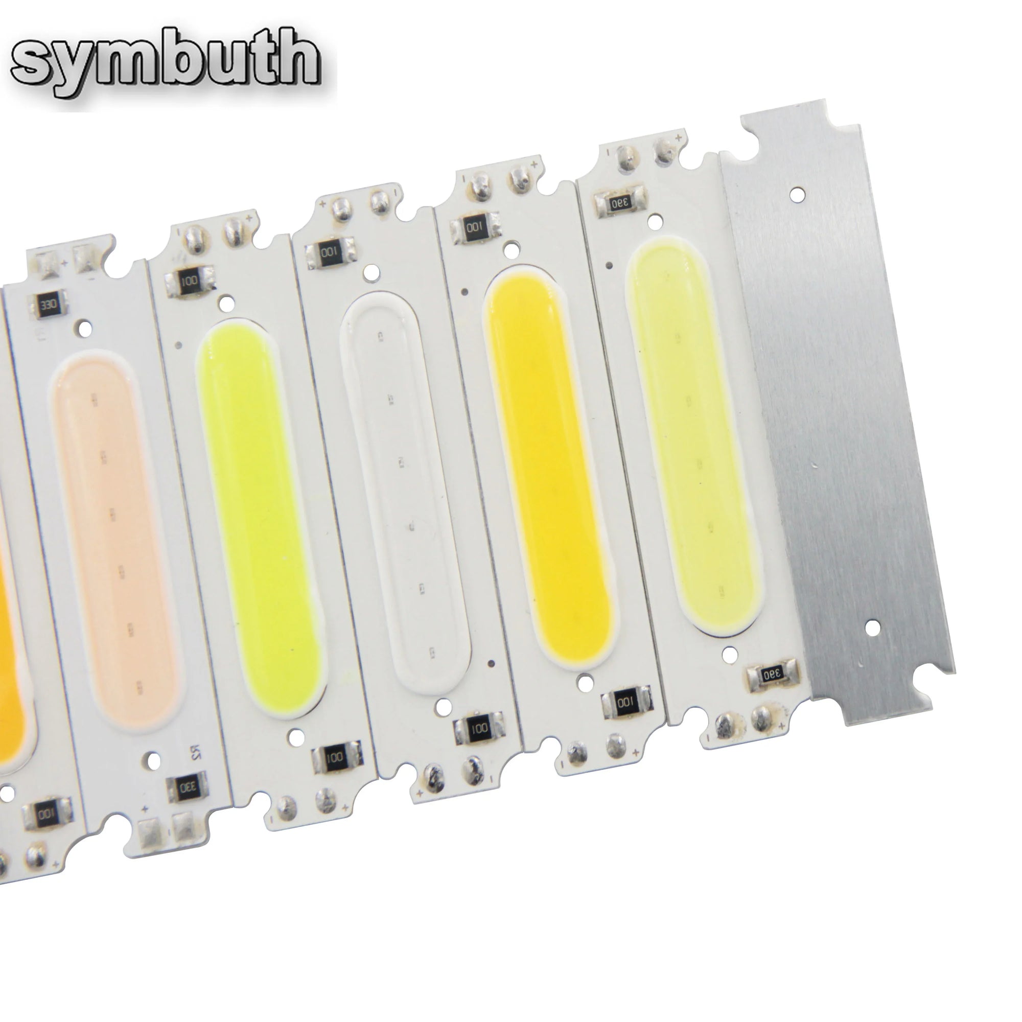 DC 12V 60*15mm COB LED Bar 2W Diode Lighting Strip Red Blue Pink Green Yellow White Color for DIY Lamp