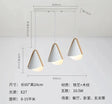 Nordic Lamp Bar Dining Room Chandelier Modern Simple LED Bedroom Light Porch Solid Wood Small Meal Crane