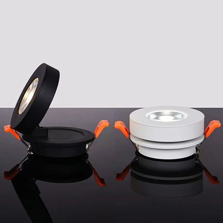 Dimmable LED Embedded Ceiling Down Lamp5W7W9W12W15W Foldable And 360 Degree Rotatable Built in COB Spot Light Recessed Downlight