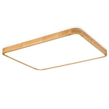 Modern Real Wooden LED Ceiling Lights For Bedroom Aisle Kitchen Dining Living Study Room Wardrobe Foyer Indoor Warm Home Lamps