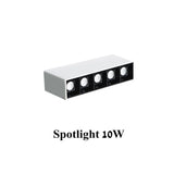 DIMMABLE LED Ceiling Lights Line Lamp AC85-265V 10W 20W 30W 40W Line Lamp LED Spot light Concrete Surface Mounted Ceiling Lights