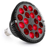 Red Light Therapy LED E27 54W Red Light LED Massage Therapy Lamp  660nm 850nm Near Infrared Therapy Light LED Lamp/ Red Light Grow LED Bulb