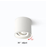 Dimmable Cylinder LED Downlights 6W 10W 12W 15W 22W COB  Ceiling Spot Lights AC85~265V  Backg Round Lamps Lndoor Lighting