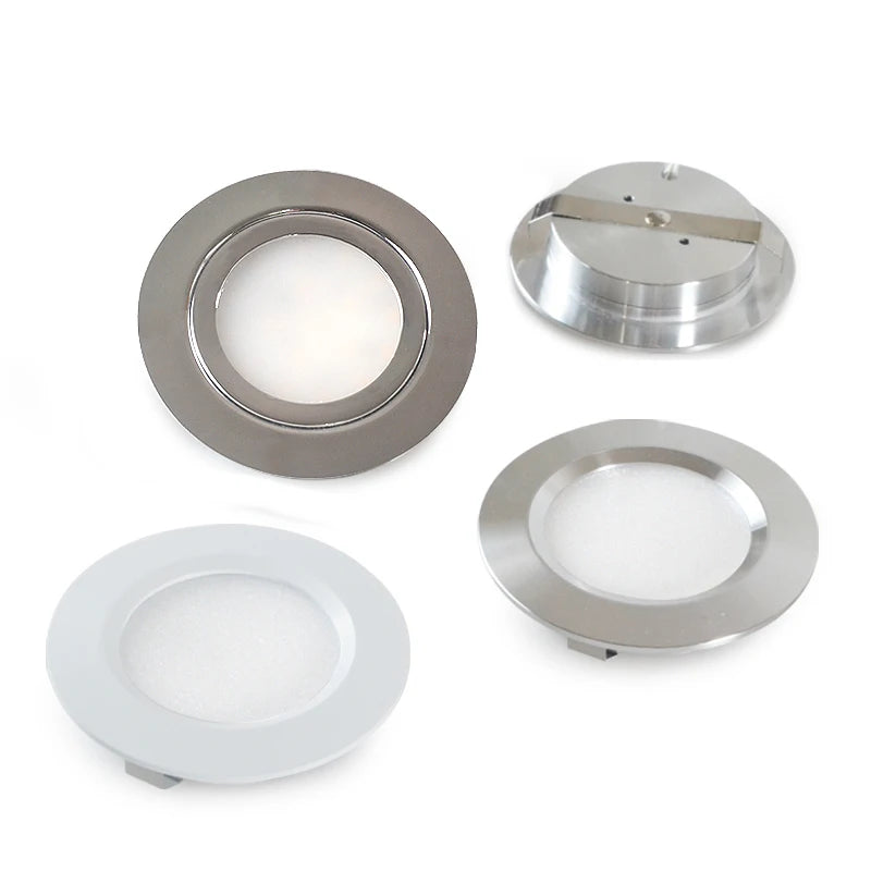 LED Mini Spotlight Cabinet lamp Wardrobe light IP65 Waterproof 4Pcs 12V 5W 3W 7W Ceiling Hidden Downlight Ultra-thin Spotlight