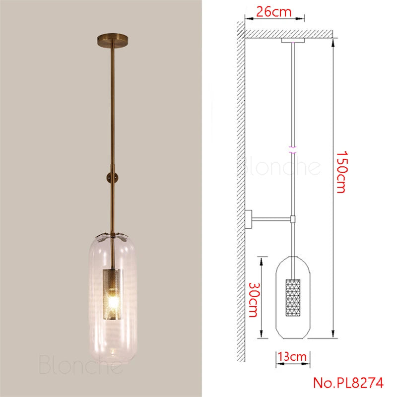 Modern Glass Wall Lights Led Metal Lamps Nordic Wall Lamps for Bathroom Bedroom Living Room Home Lights Loft Fixtures Luminaire