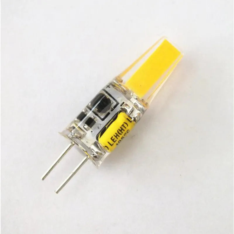 10PCS Dimmable Mini G4 LED COB Lamp  6W Bulb AC DC 12V 220V Candle Lights Replace 30W 40W Halogen for Chandelier Spotlight