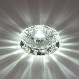 3W Modern Crystal Aisle Flush LED Ceiling Lamp Corridor Lights LED Ceiling Lights For Balcony lamp Porch Aisle Corridor