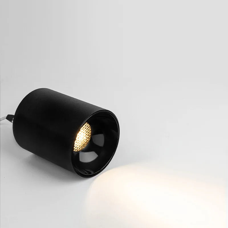 Dimmable Surface Mounted LED Downlights ceiling lamp COB  7W 9W 12W 15W 18W 24W AC110V 220V Spot Light Anti Glare Ceiling Lamp