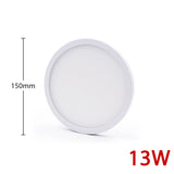 Ultra-Thin Surface Mount LED Ceiling Light (6W-48W) - AC85-265V Flush Mount Panel Lampada Lamp Fixture for Bedroom & Living Room