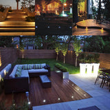 1W / 3W Recessed LED Underground Light (IP67 Waterproof, 12V) - Outdoor Deck & Pathway Lamp