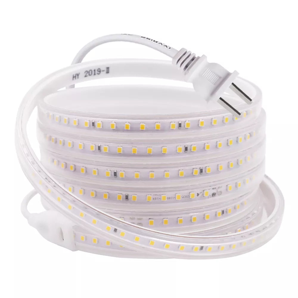 220V 110V LED Strip Light 2835 SMD 120LEDs/m Waterproof Flexible LED R ...