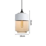 Nordic Modern LED Pendant Lights Fixtures Bedroom Dinning Living Room Light Wood Color Glass Hanging Lamp Luminaria