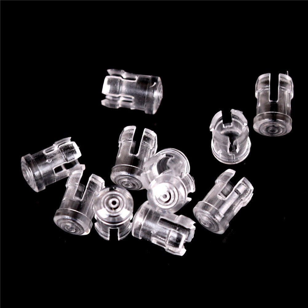 Clear Plastic LED Light Emitting Diode Lampshade Protector 10/20pcs 3mm 5mm