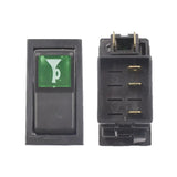 Car-styling Modified Rocker Switch Button Universal engine stop+larme/fan/power/wiper/fog lamp switch with cable