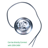 110V 220V Driverless LED Under Cabinet Light Closet Shelf Lighting Kitchen Puck Cupboard Lamps Counter Showcase Bookshelf Lamp