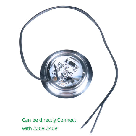 110V 220V Driverless LED Under Cabinet Light Closet Shelf Lighting Kitchen Puck Cupboard Lamps Counter Showcase Bookshelf Lamp