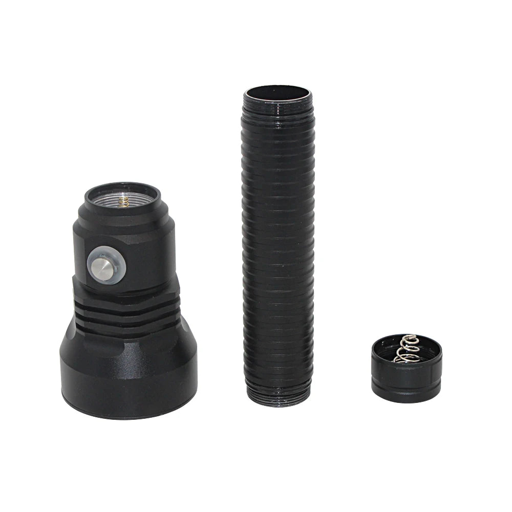 Powerful XHP70.2 LED Diving Flashlight Torch Scuba Camping 2in1 Portable Dive torch Waterproof XHP70 Underwater 100M Flashlights