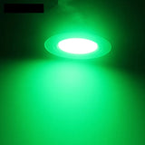 LED Colors Downlight 3W 5W 7W 9W Ceiling Luminaria Lamp AC230V Changing Recessed Panel Light Bulb Lamp for Hallway Wall Lights