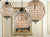 Retro Vintage Royal Empire Ball Chandelier Crystal Modern Pendant Lamp Lights E27 For Living Room Bedroom Bathroom Hotel